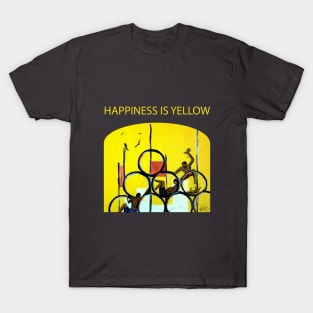 Happiness is Yellow T-Shirt